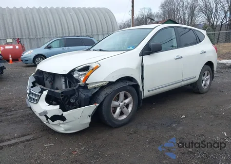 2012 Nissan Rogue S из США, поврежденный, VIN JN8AS5MV6CW418957